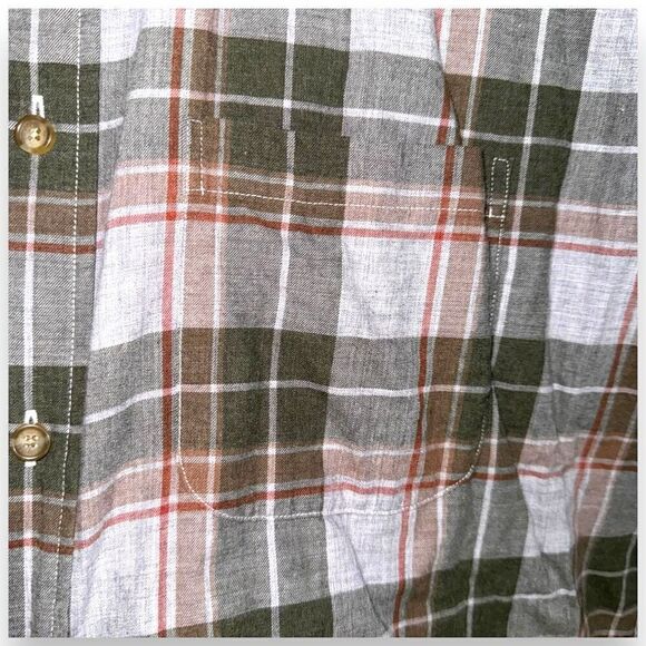 Plaid Brooks Brothers Regent Fit Flannel Button Down Shirt L - Picture 4 of 8